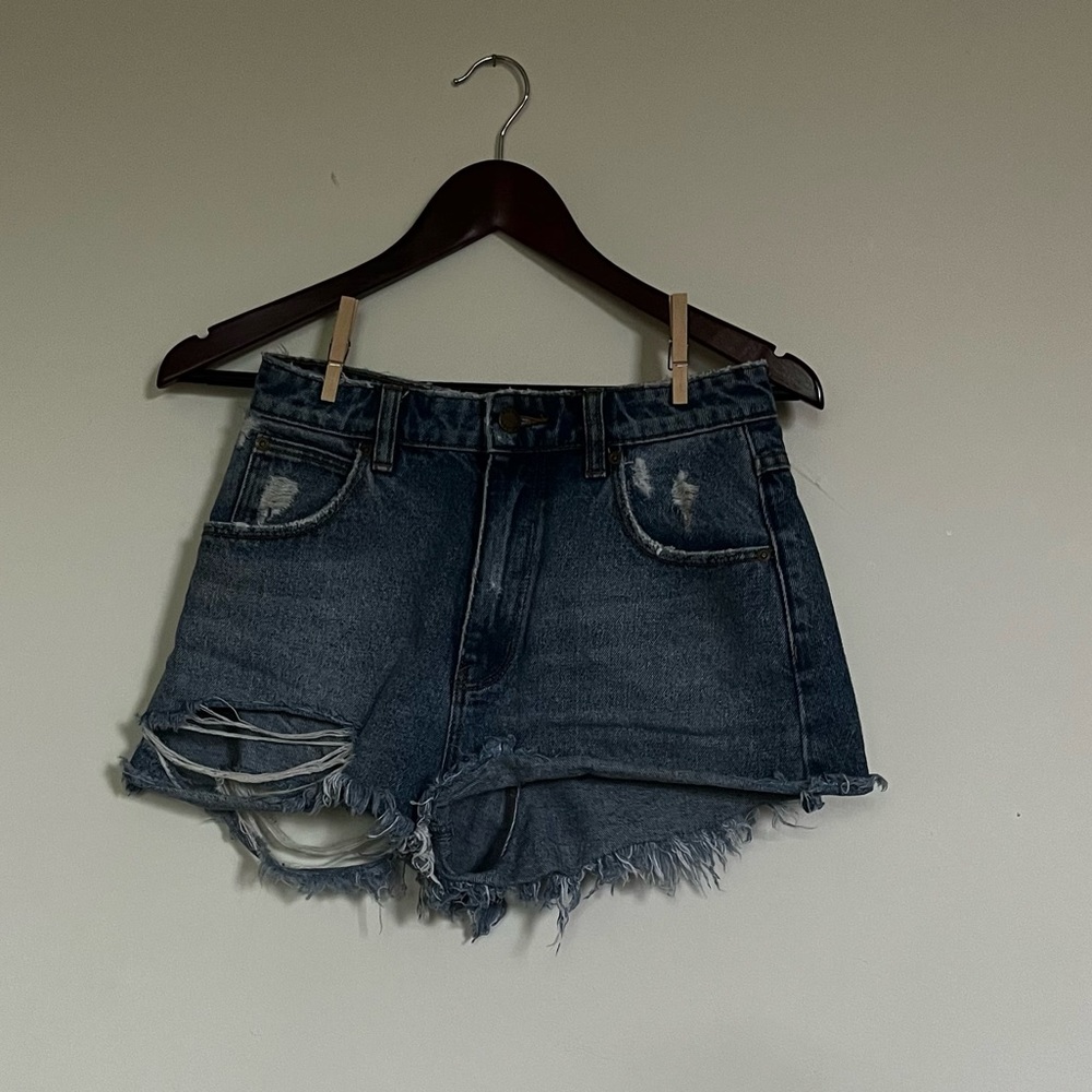 Jean short shorts